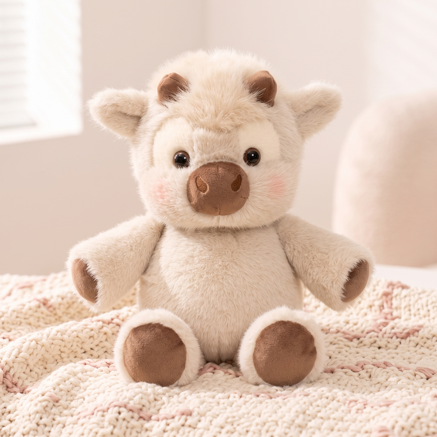 Mochi the Running Highland Cow Plush