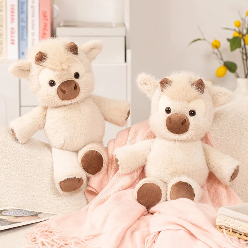 Mochi the Running Highland Cow Plush