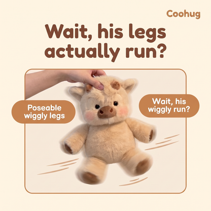 Mochi the Running Highland Cow Plush